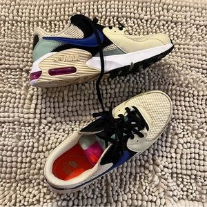Nike Womens Air Max Excee CD5432-200 Beige Casual Shoes Sneakers Size 8